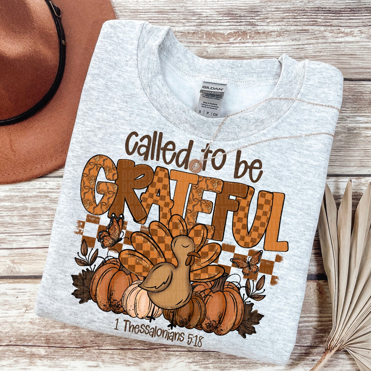 Called to be Grateful- DTF Transfer