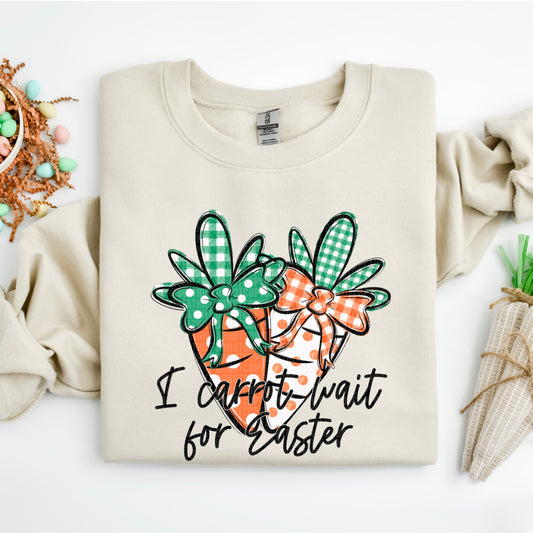 I carrot wait for Easter- DTF Transfer