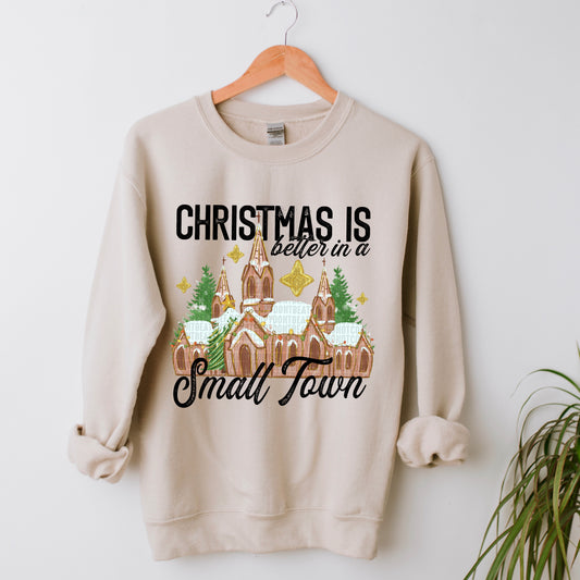 Christmas is better in a small town-DTF Transfer