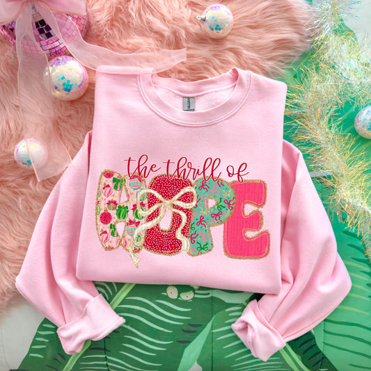 The thrill of hope- DTF Transfer