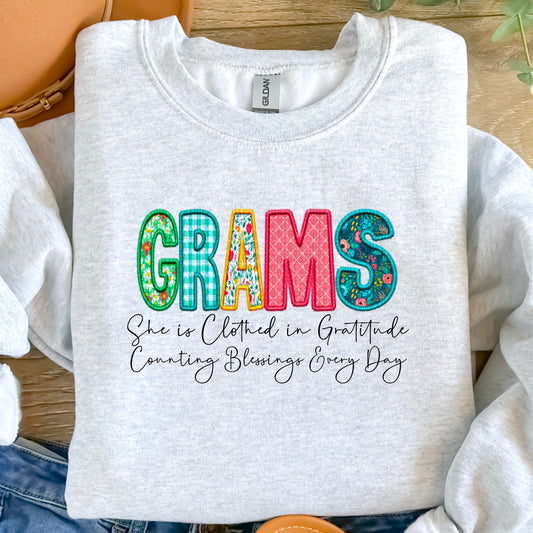 Clothed in Gratitude-Grams-Completed