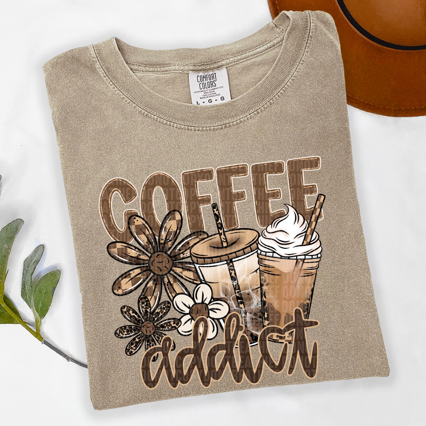 Coffee addict- DTF Transfer