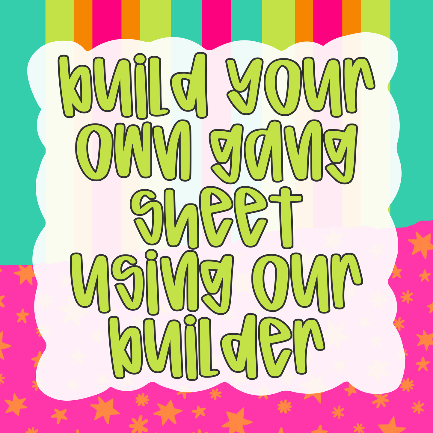 Build Your Own Gang Sheet Using Our Creator