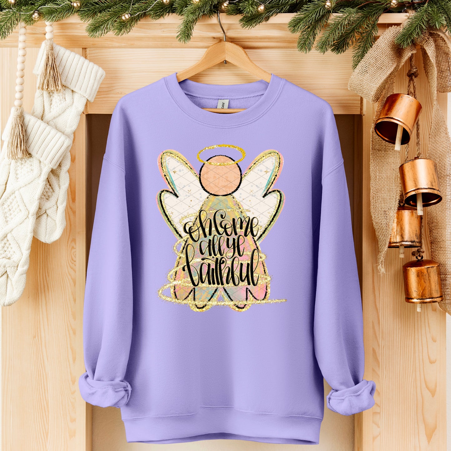 Come all ye faithful- DTF Transfer