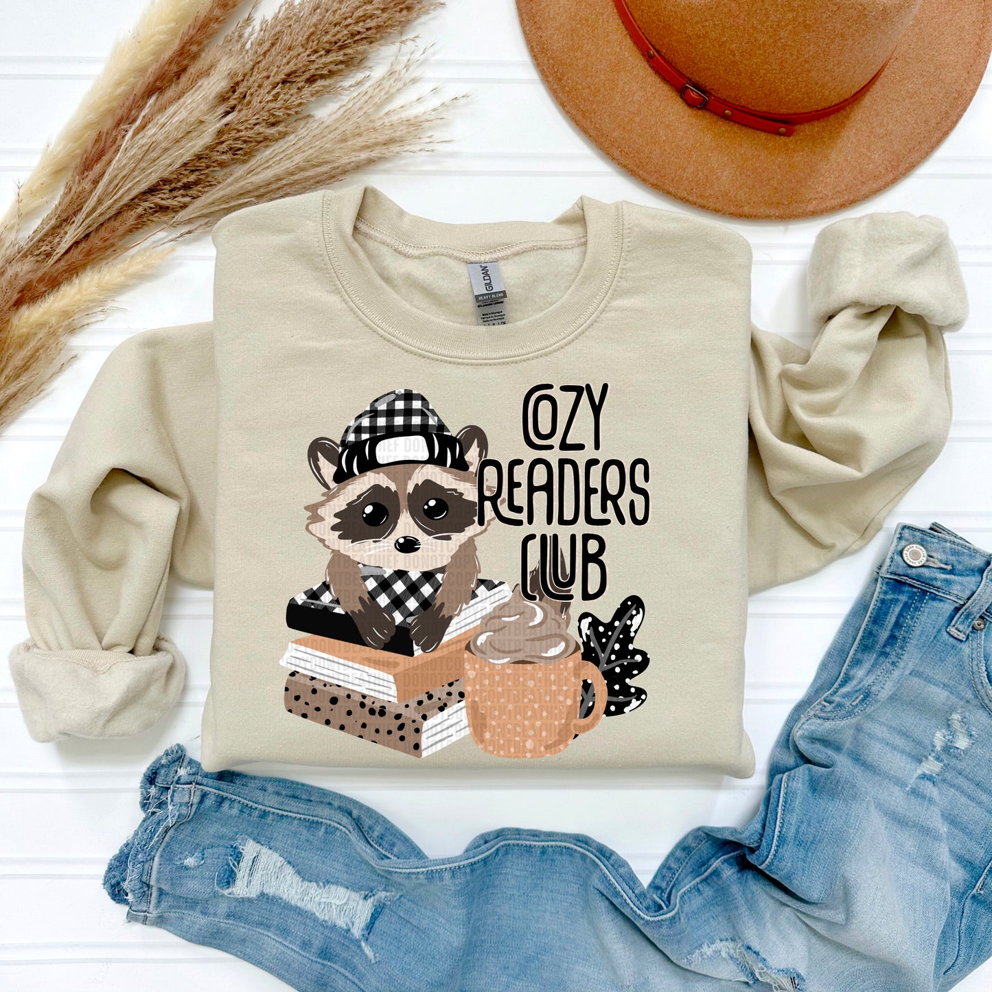 Cozy Readers Club- DTF Transfer