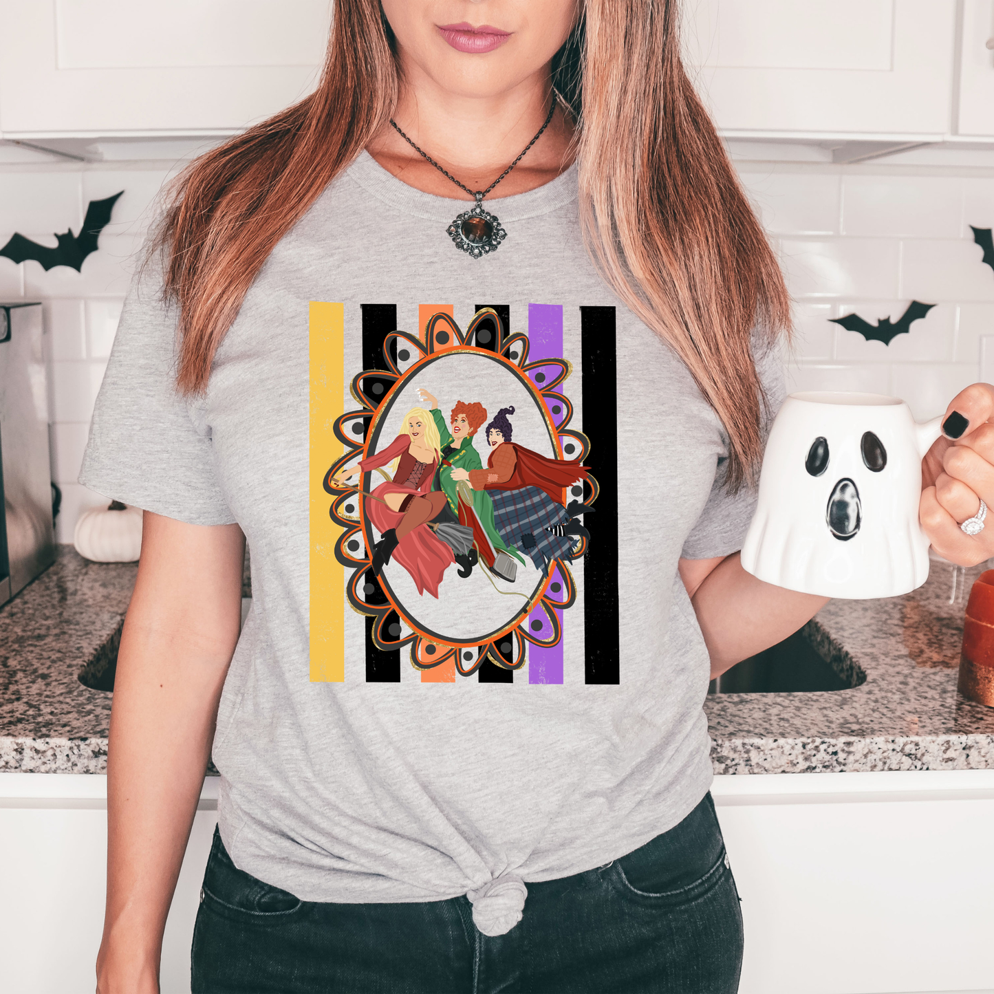 Flying Sisters Stripes - DTF Transfer