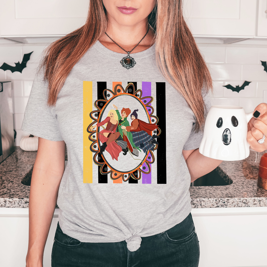 Flying Sisters Stripes - DTF Transfer