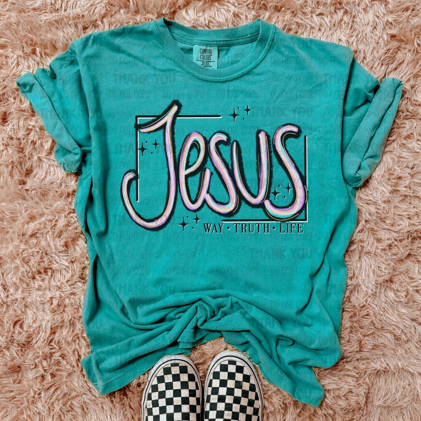Jesus Way Truth Life- DTF Transfer