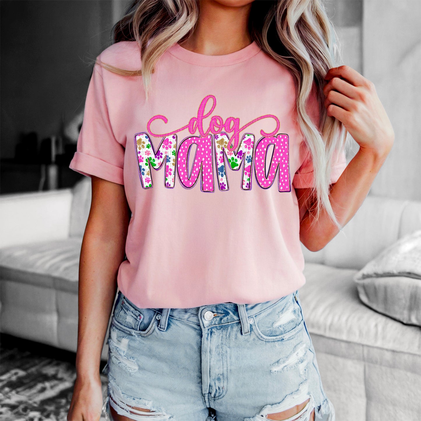 dog mama- DTF Transfer