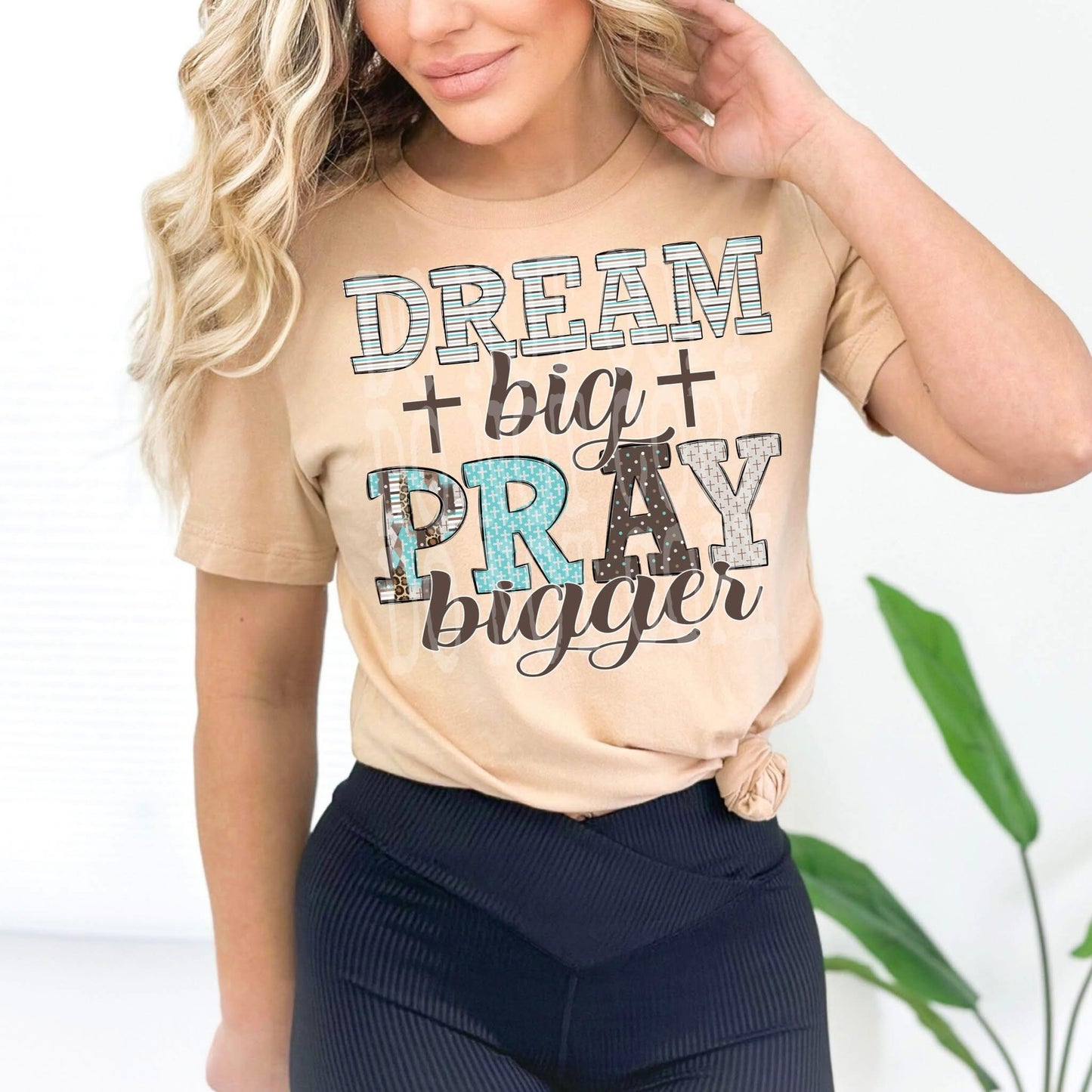 Dream Big Pray Bigger RC - DTF Transfer