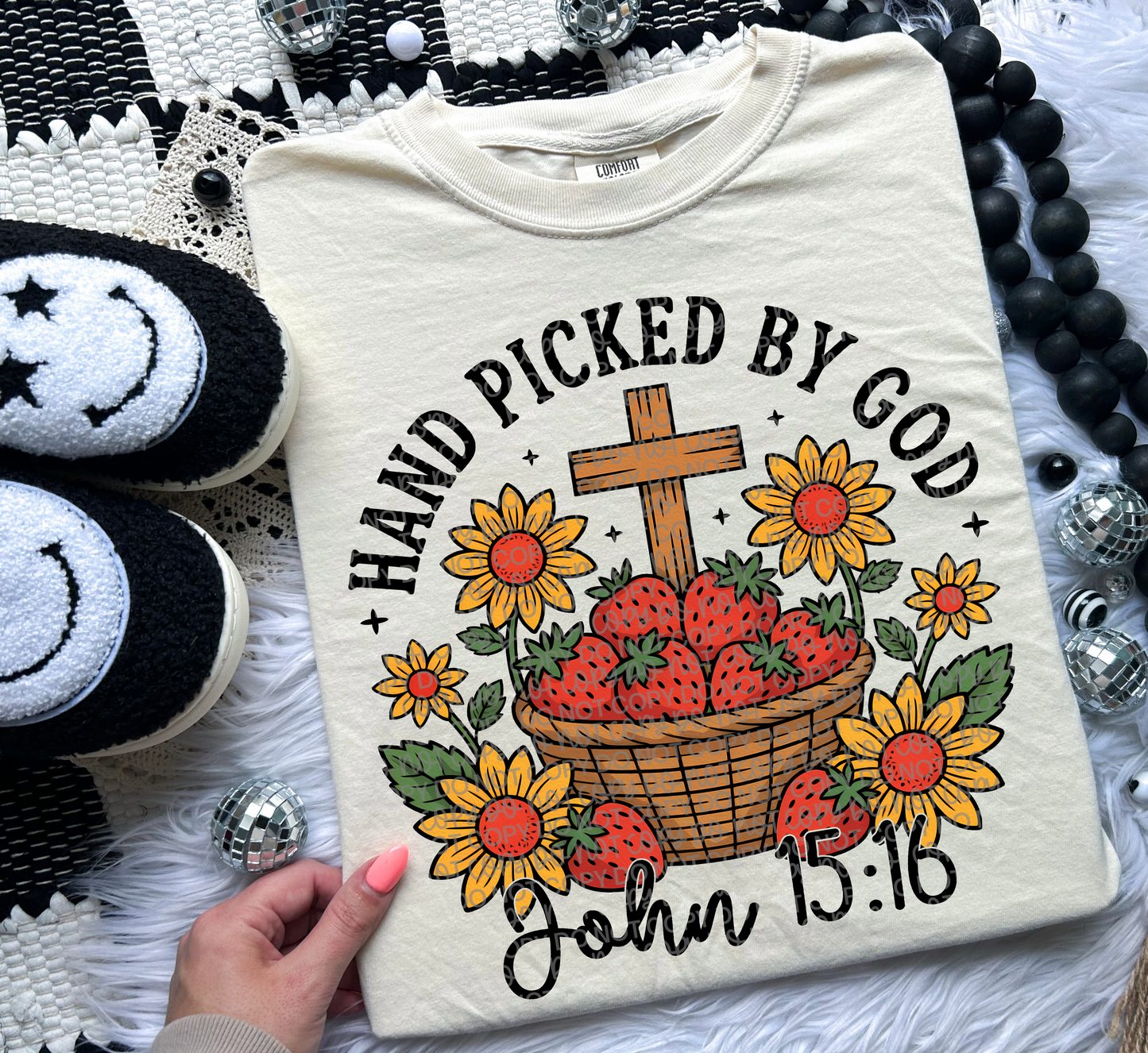 Hand picked by God- John 15:16 D+EC Exclusive- DTF Transfer