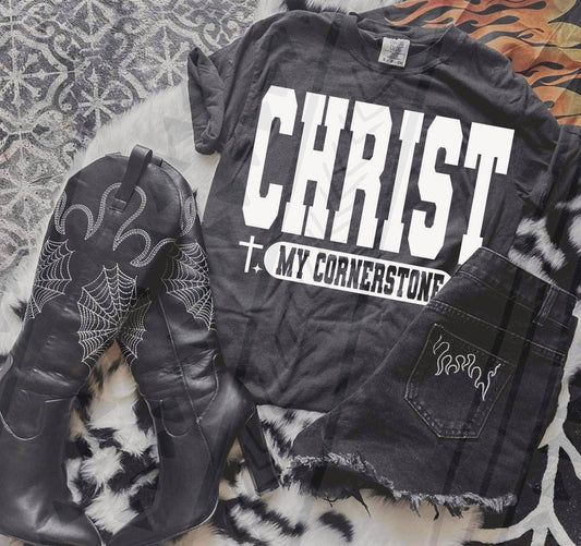 Christ my cornerstone- DTF Transfer
