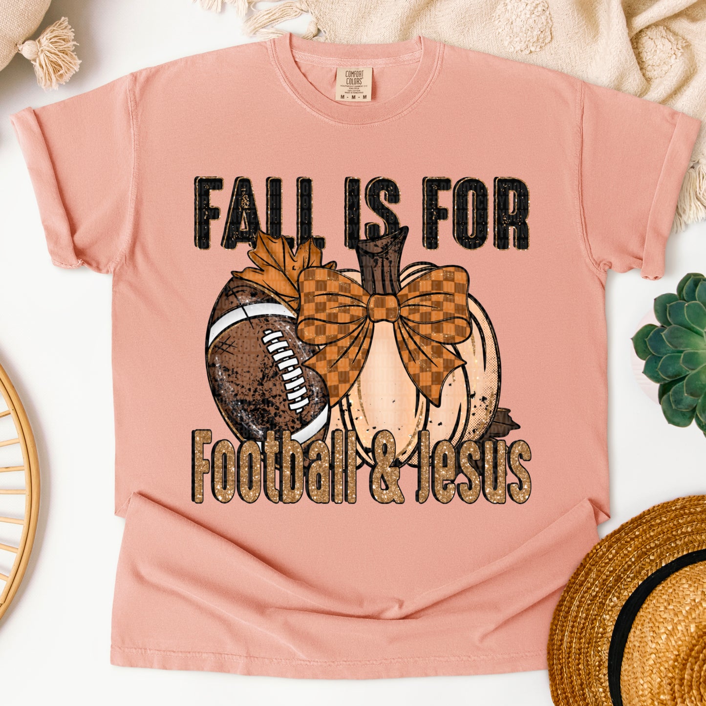 Fall is for football & Jesus- DTF Transfer