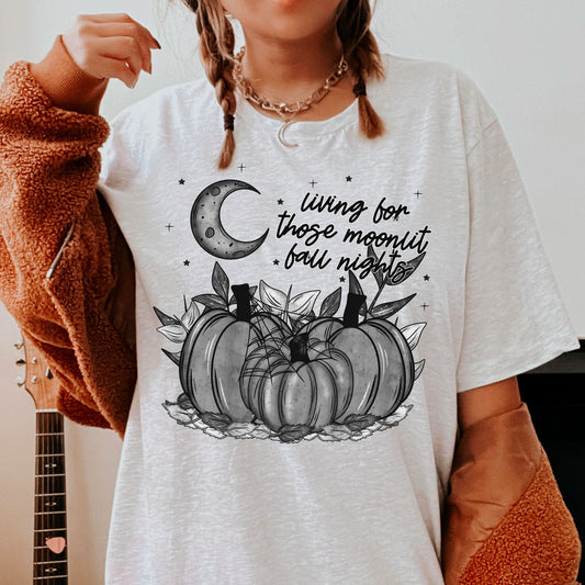 Living for those moonlit fall nights-DTF Transfer