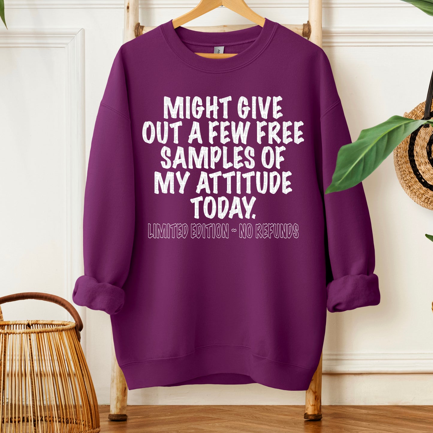 Might give out a few free samples of my attitude today- DTF Transfer