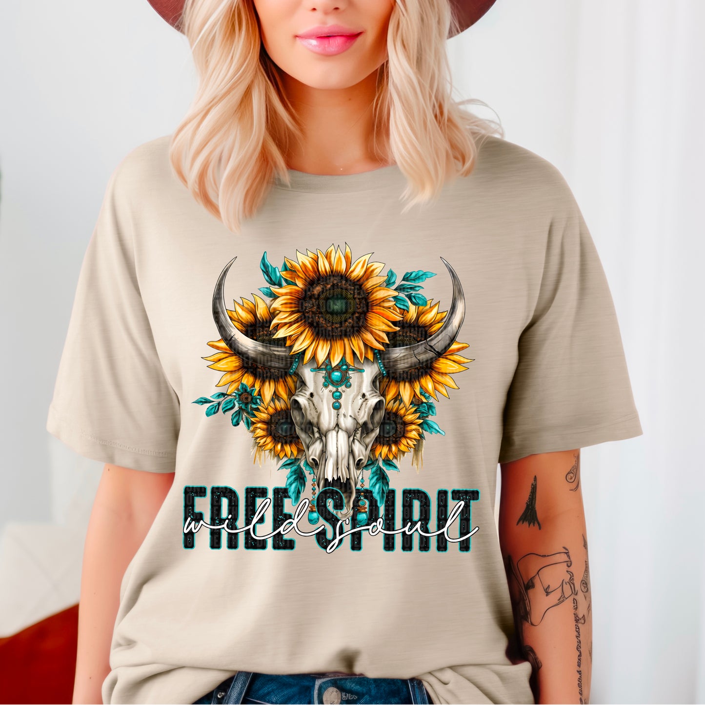 Free Spirit Wild Soul-DTF Transfer