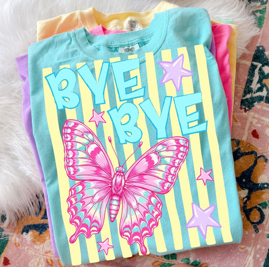 Bye Bye Butterfly  -DTF Transfer