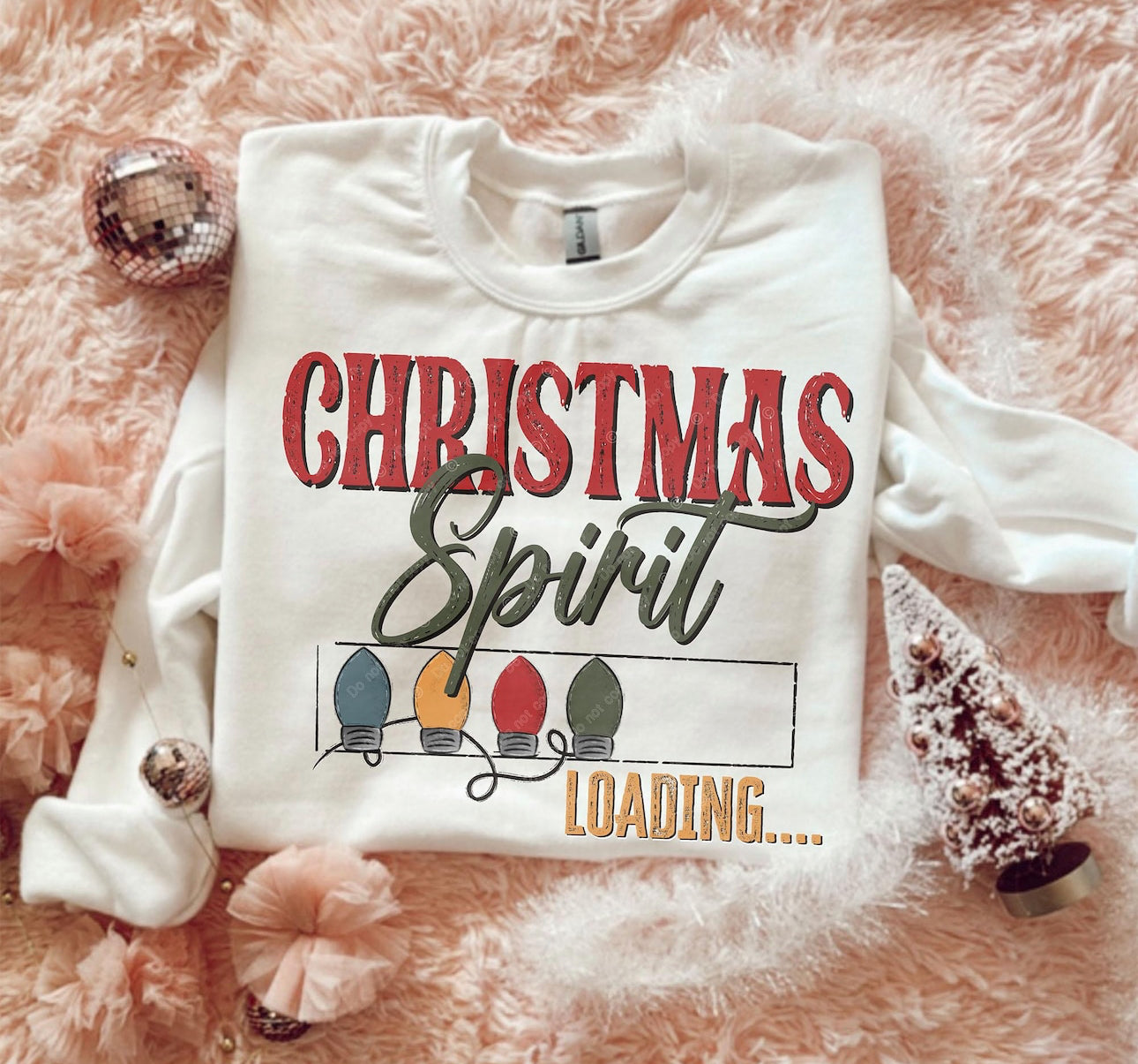 Christmas spirit loading...- DTF Transfer