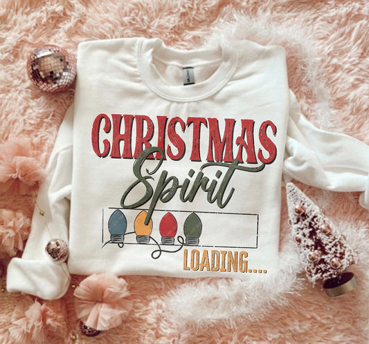 Christmas spirit loading...- DTF Transfer