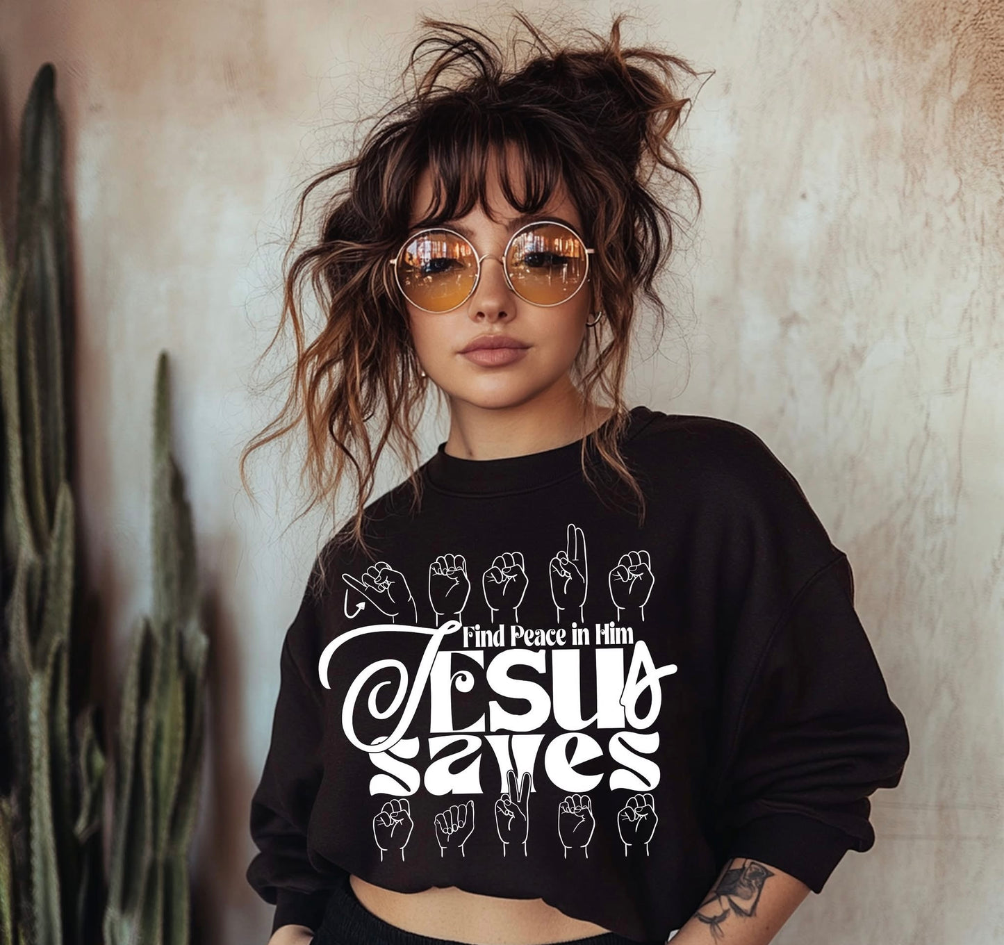 Jesus saves- DTF Transfer