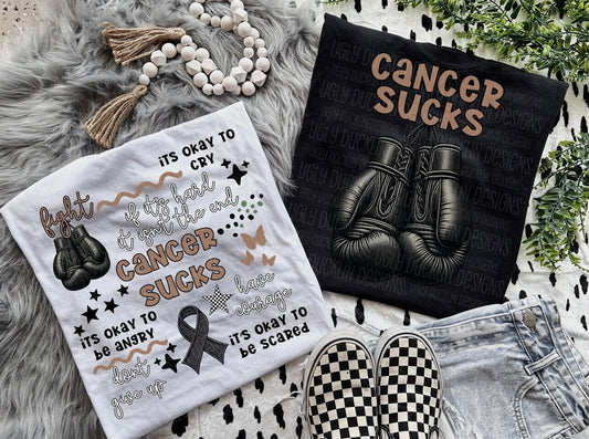 Cancer Sucks-SET- DTF Transfer