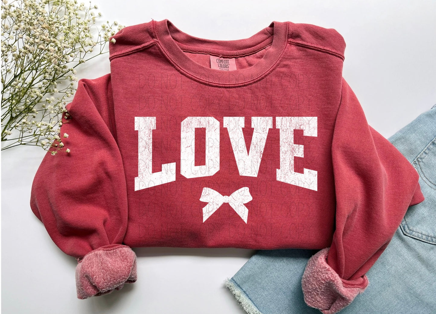 Love Coquette White Font- DTF Transfer