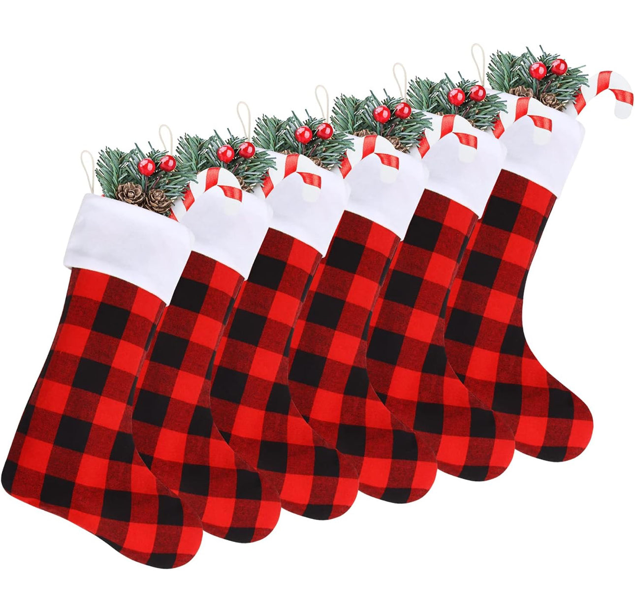 Plaid Leather Custom Patch-STOCKING