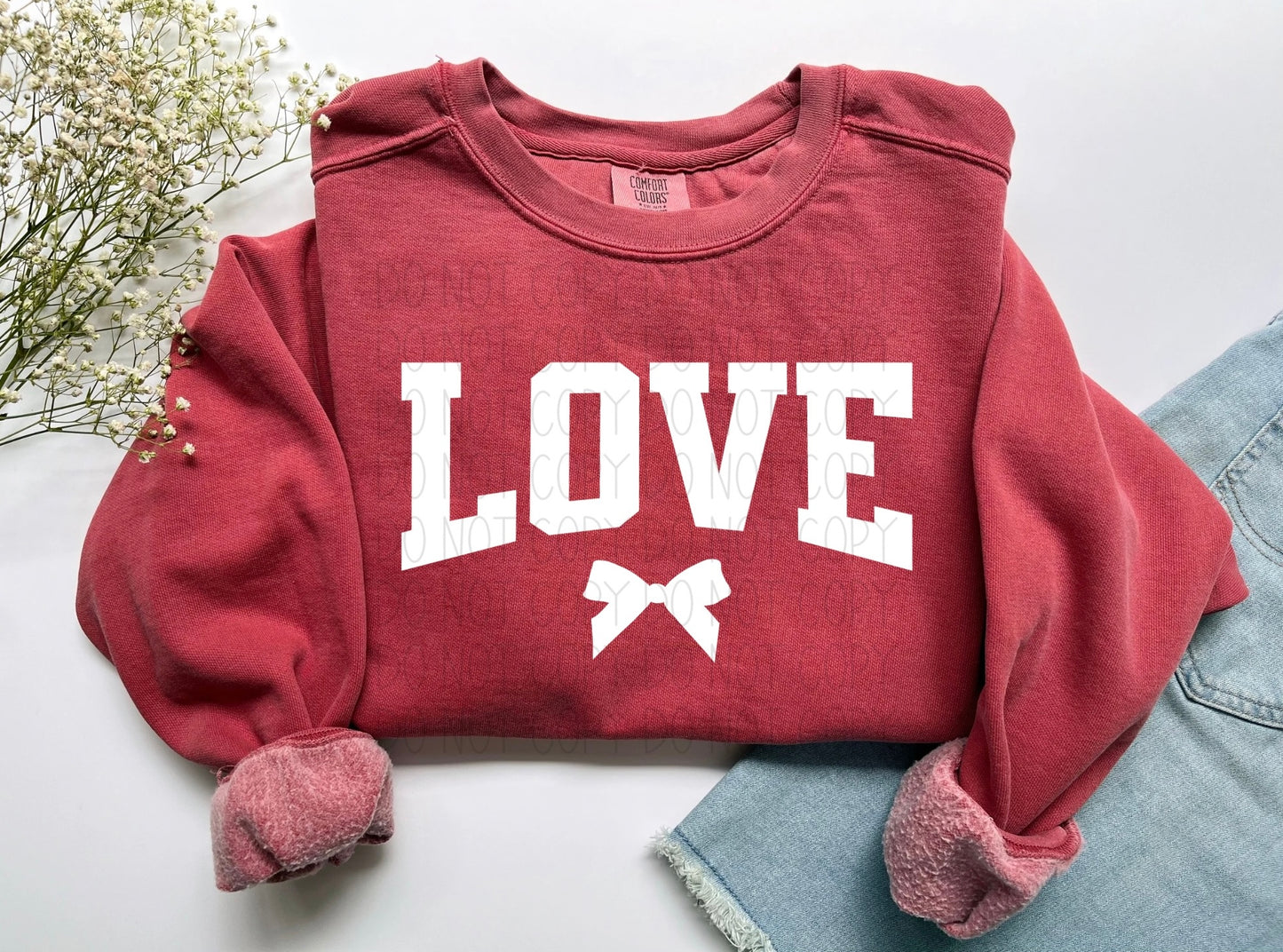 Love Coquette White Font- DTF Transfer