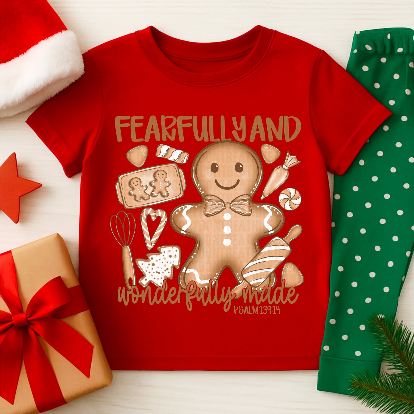 Gingerboy Fearfully Wonderfully Made- DTF Transfer