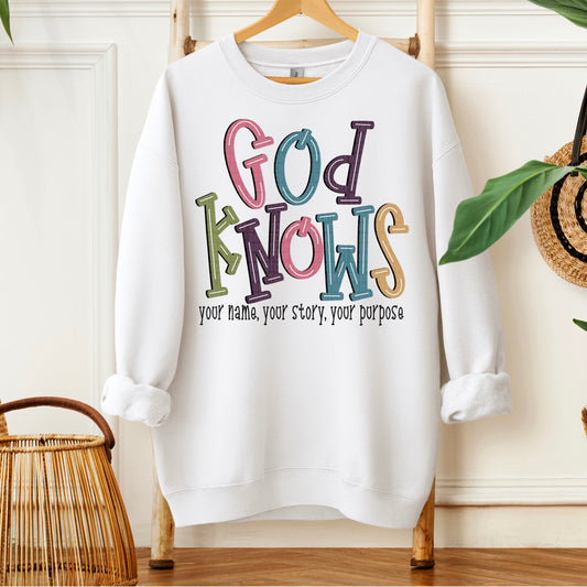 God knows- DTF Transfer