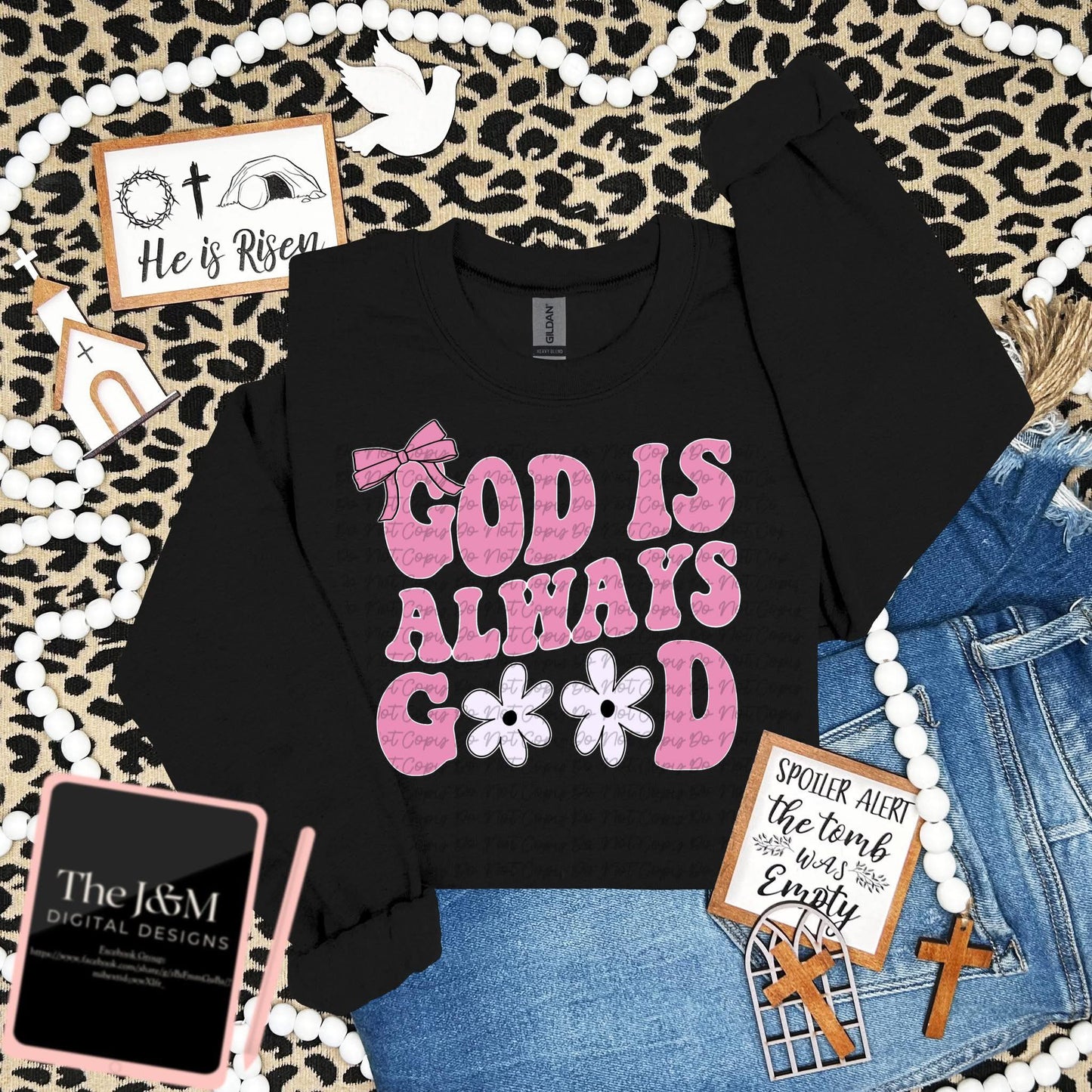God Is Always Good RC - DTF Transfer