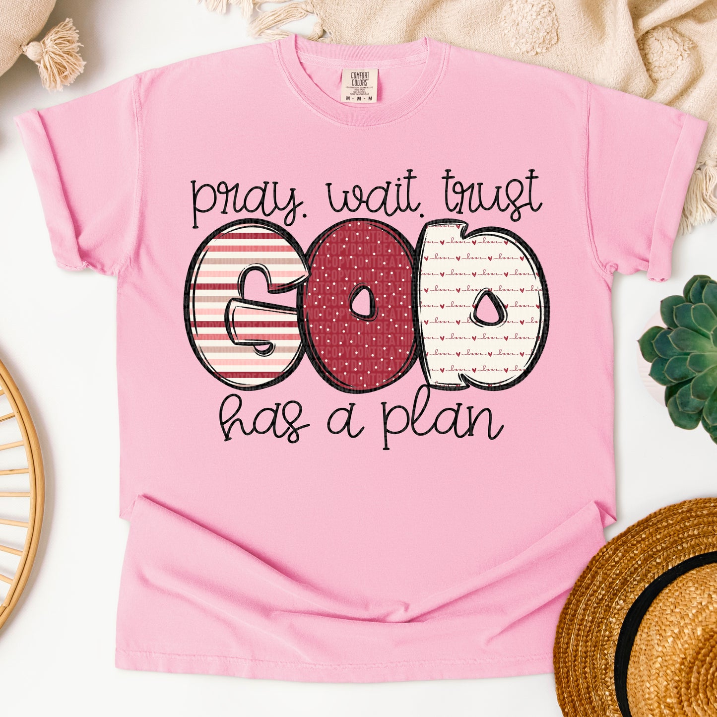 God has a plan- DTF Transfer