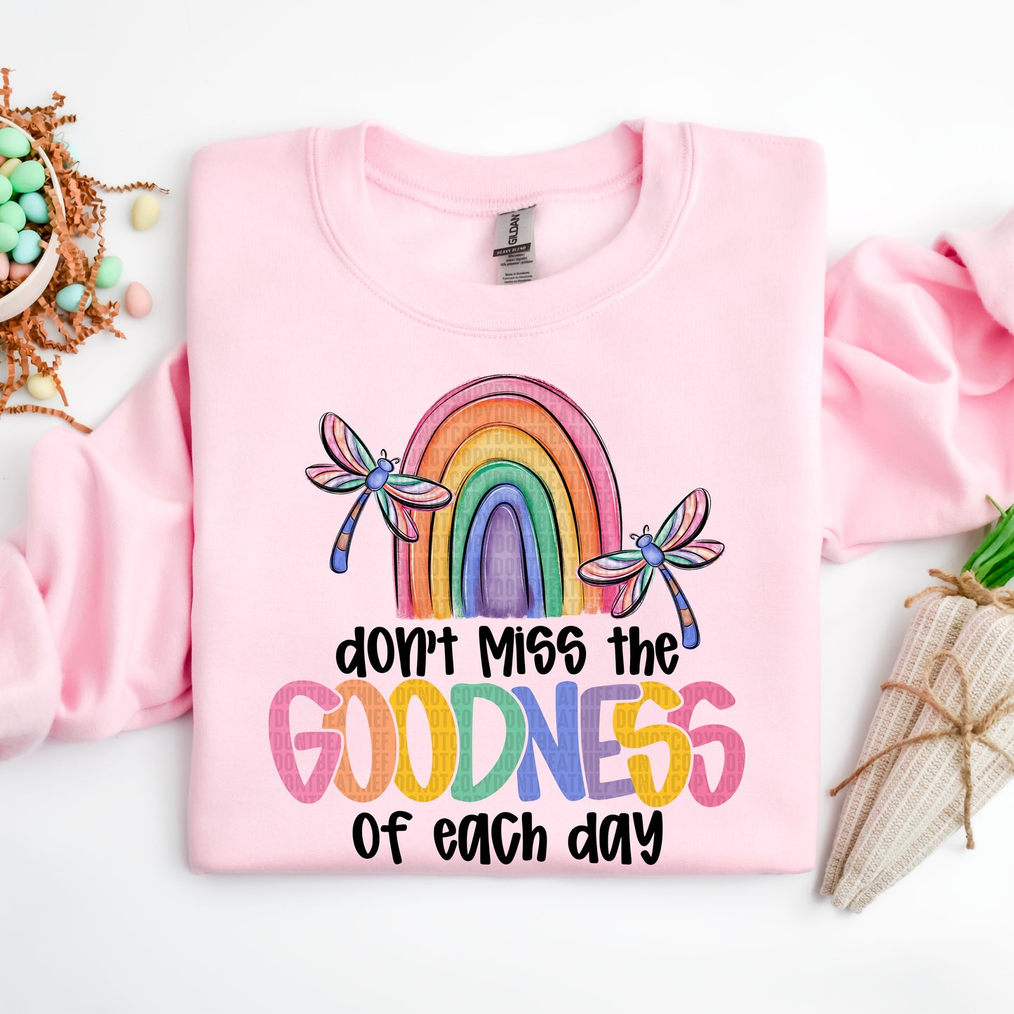 Don't miss the goodness of each day- DTF Transfer