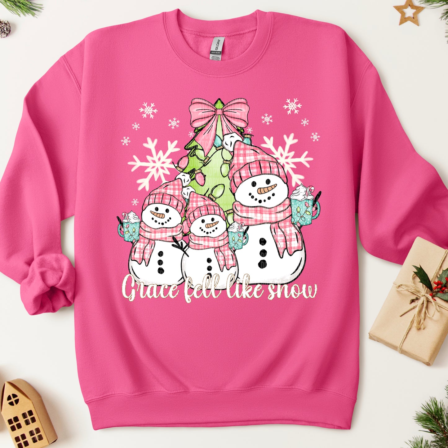 Grace fell like snow- DTF Transfer