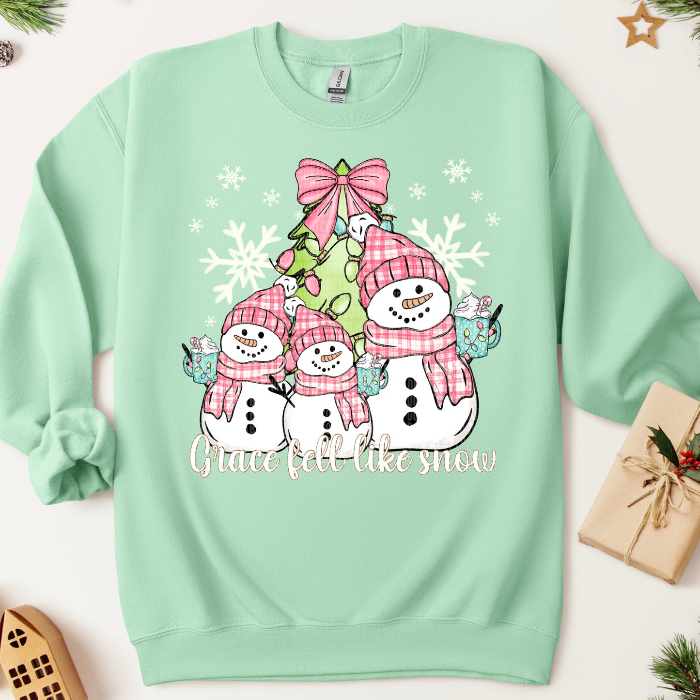 Grace fell like snow- DTF Transfer