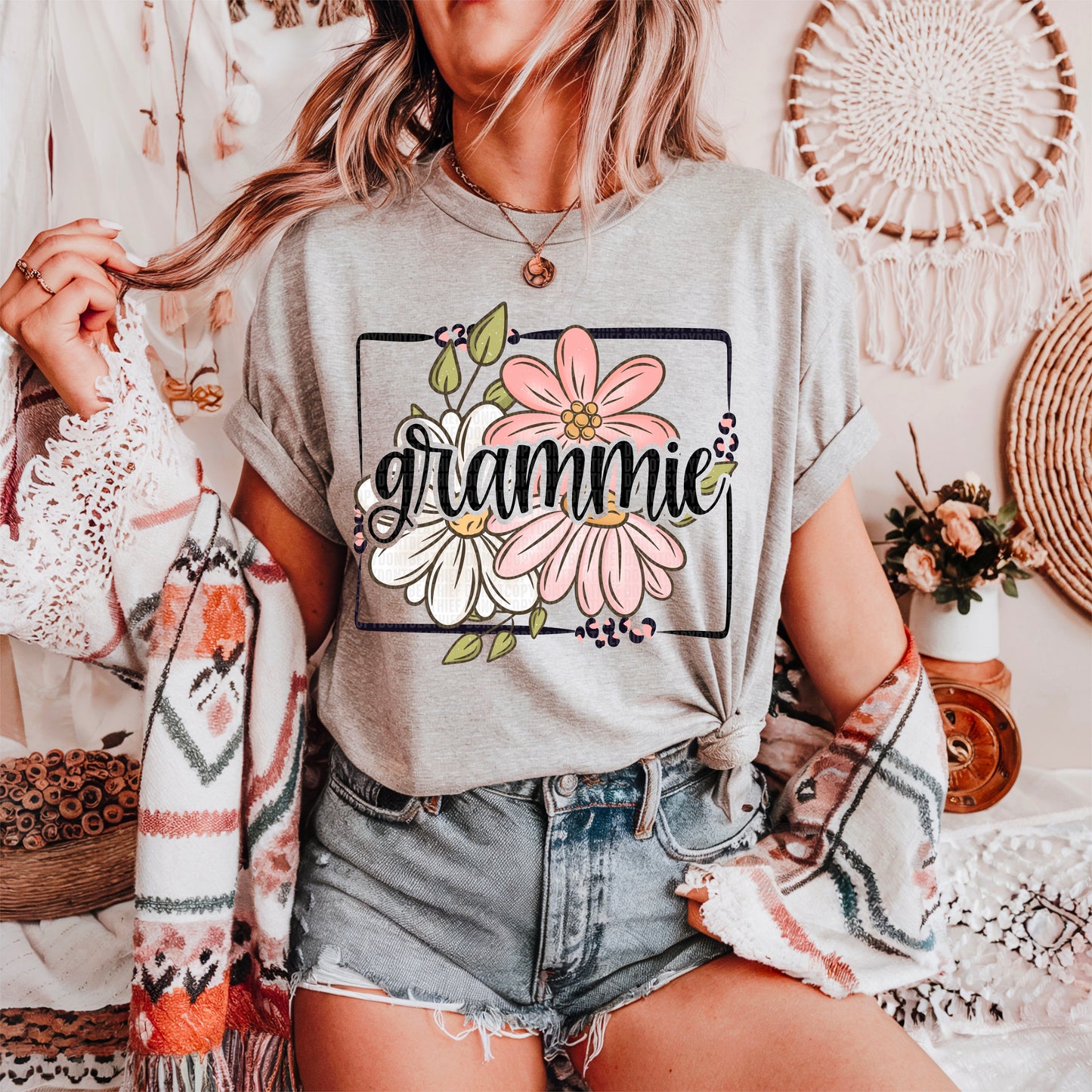 Spring Floral Names- DTF Transfer