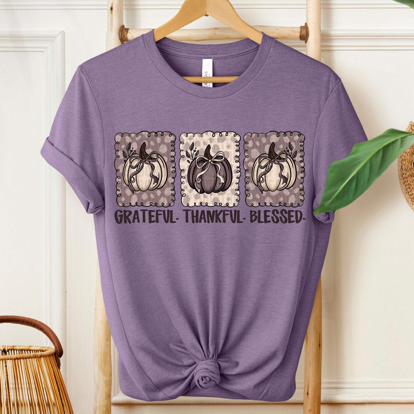 Grateful Thankful Blessed- DTF Transfer