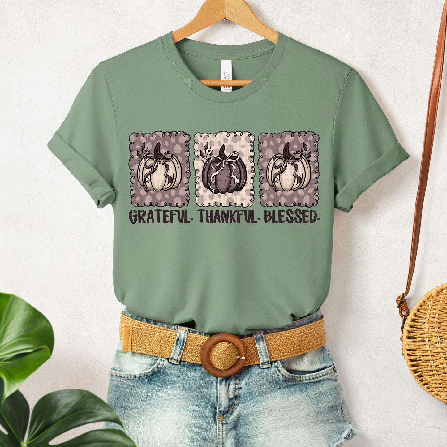 Grateful Thankful Blessed- DTF Transfer