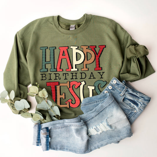 Happy Birthday Jesus-DTF Transfer