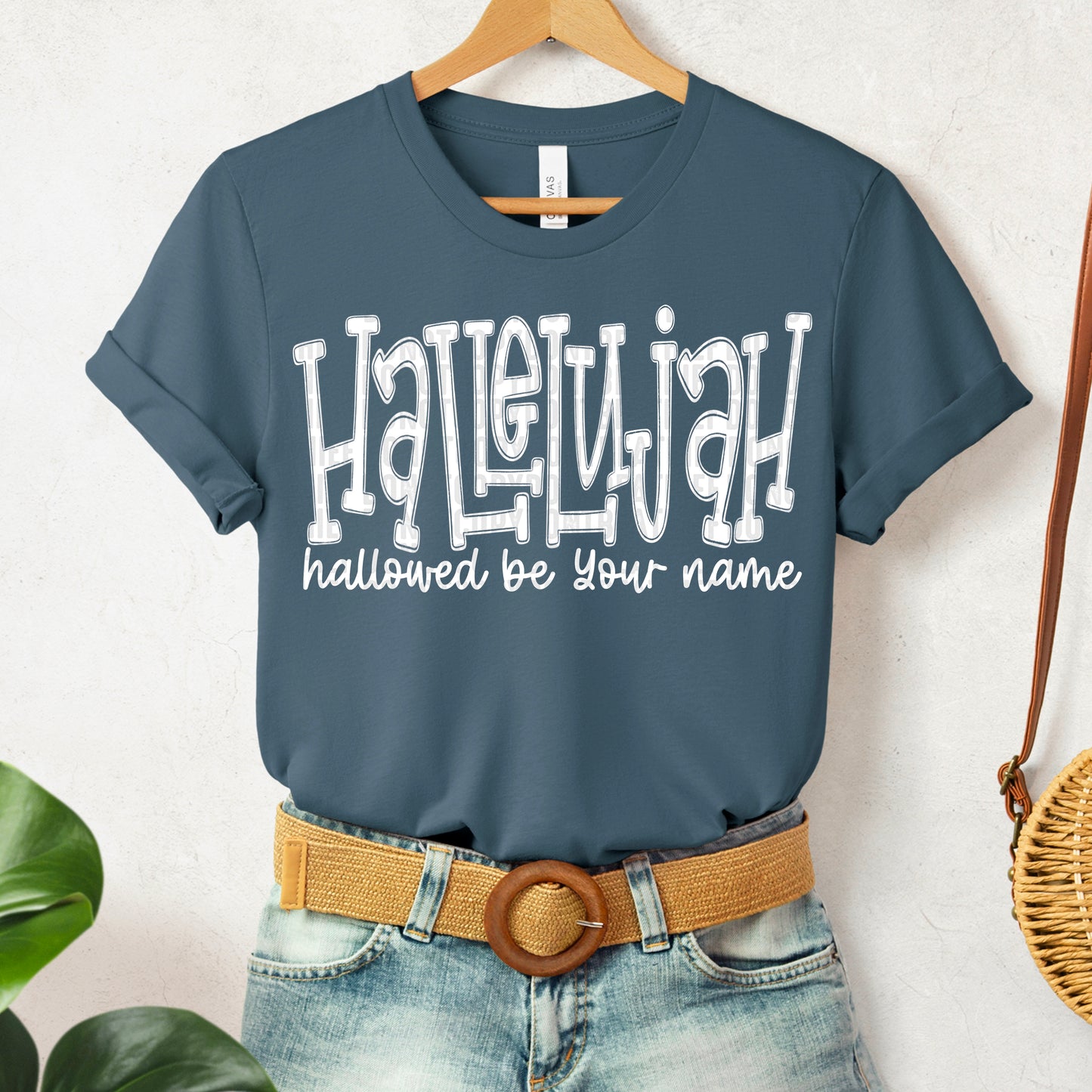 Hallelujah Hollowed be your name- DTF Transfer