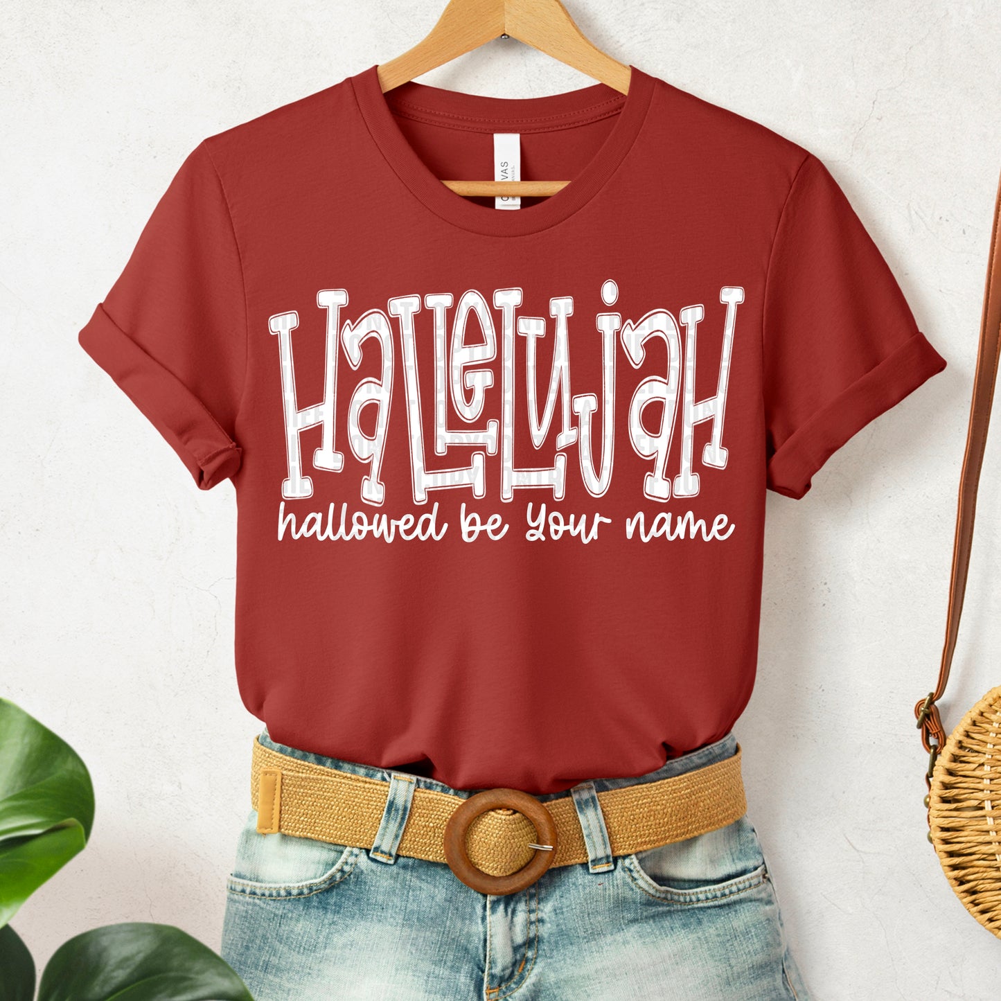 Hallelujah Hollowed be your name- DTF Transfer