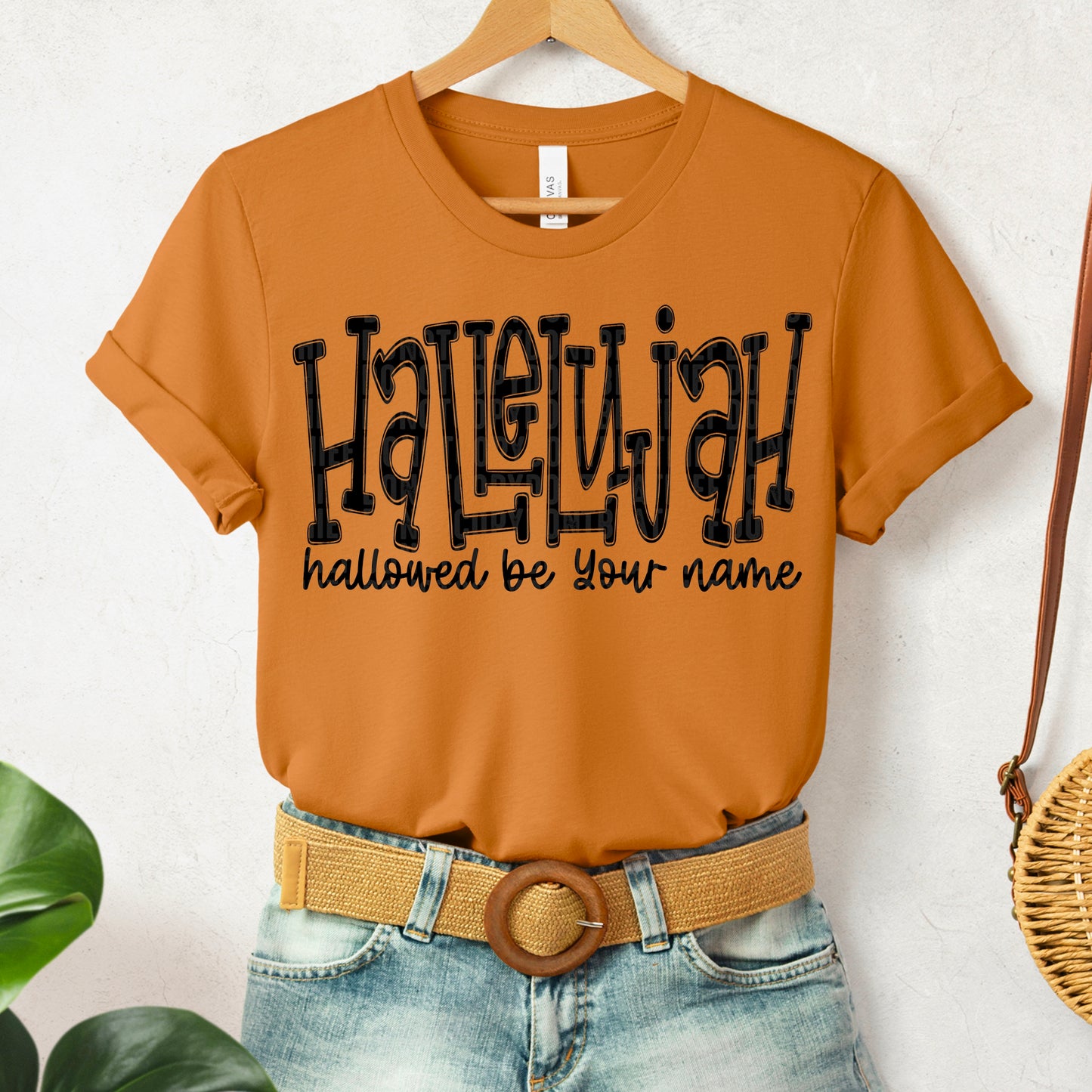 Hallelujah Hollowed be your name- DTF Transfer