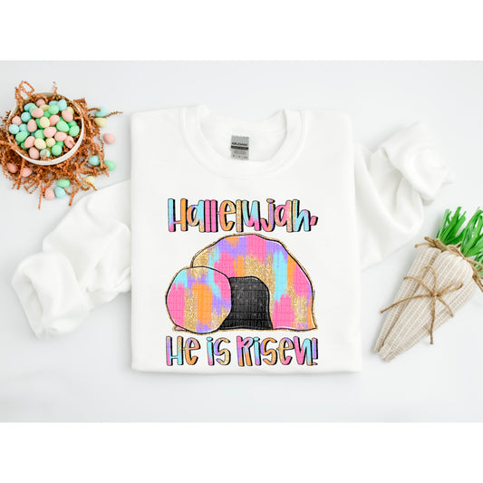 Hallelujah, He is risen!- DTF Transfer