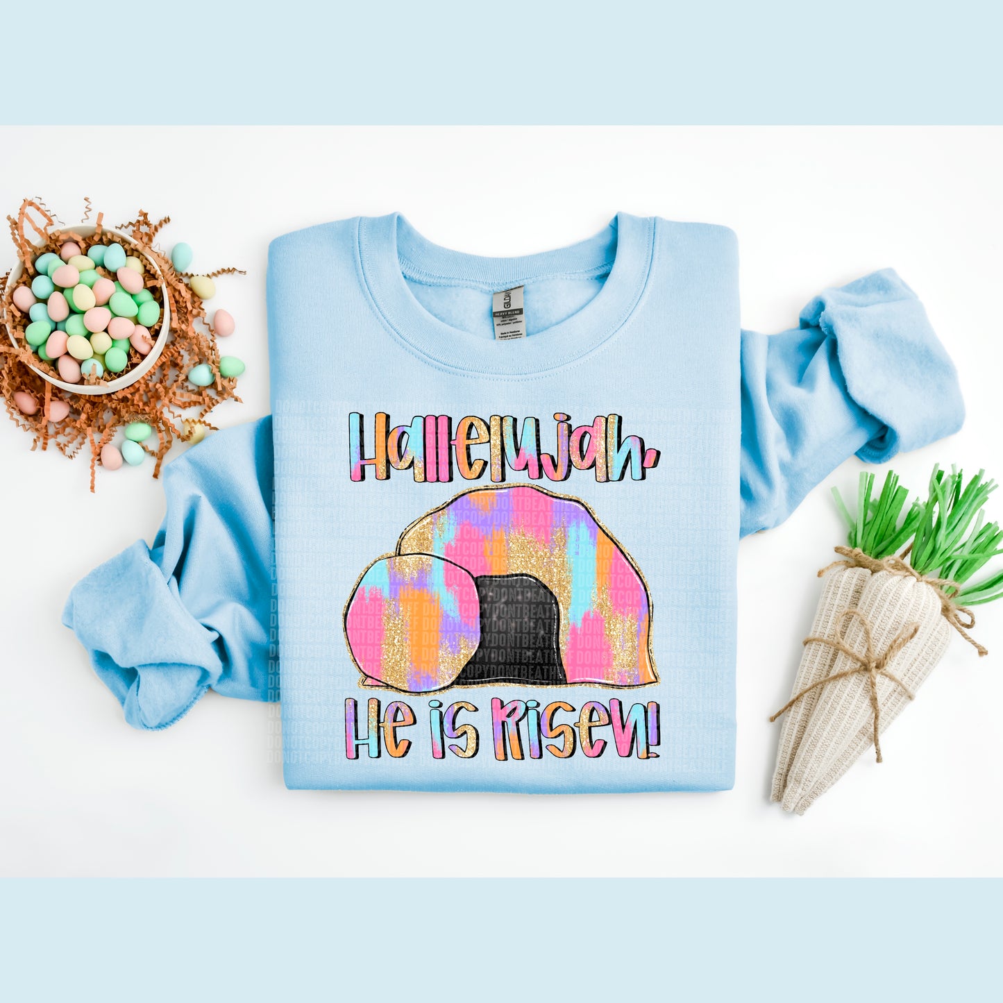 Hallelujah, He is risen!- DTF Transfer