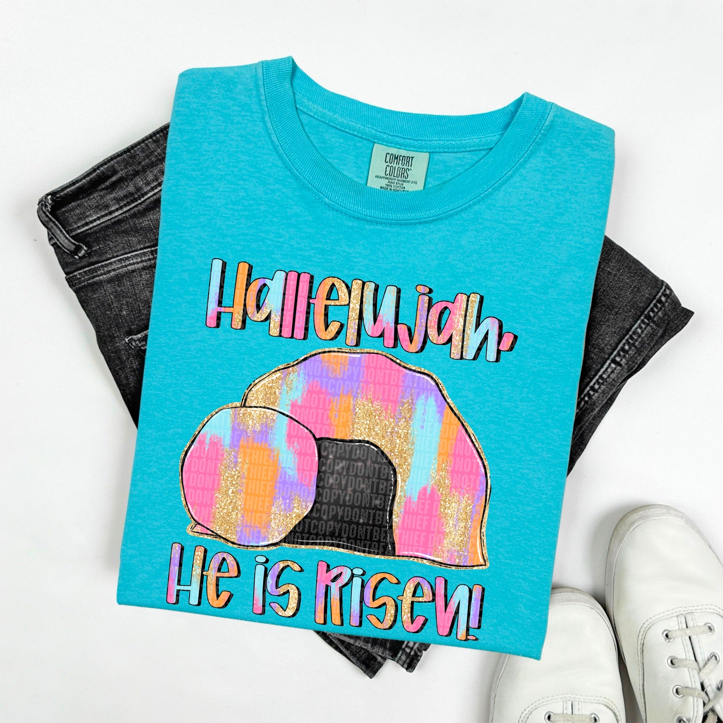 Hallelujah, He is risen!- DTF Transfer