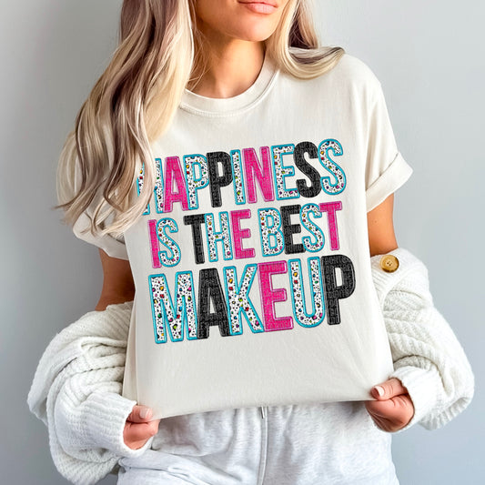 Happiness is the best makeup-DTF Transfer