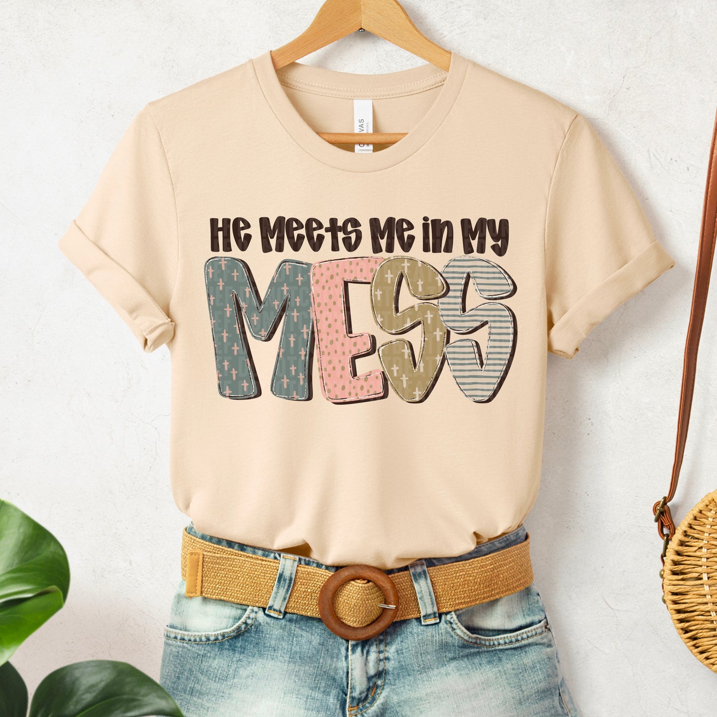 He meets me in my mess-DTF Transfer