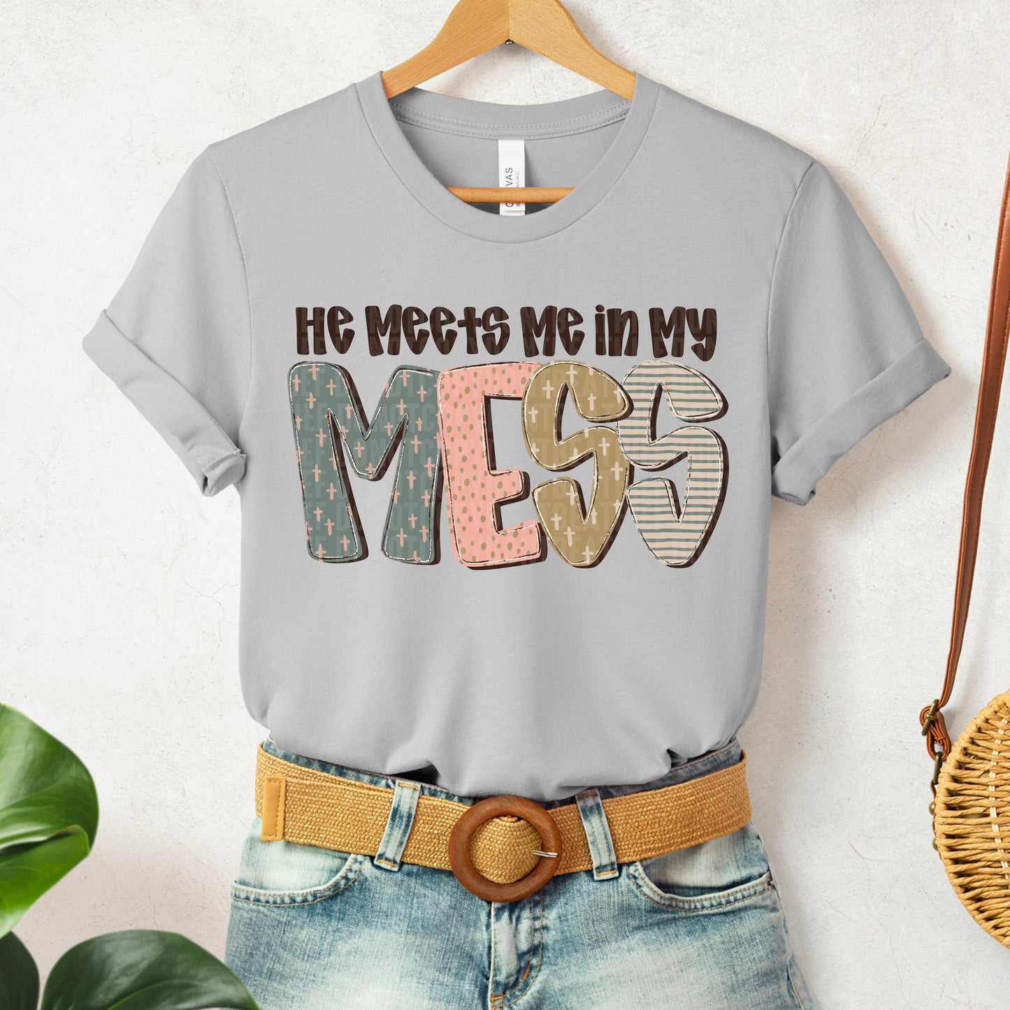 He meets me in my mess-DTF Transfer