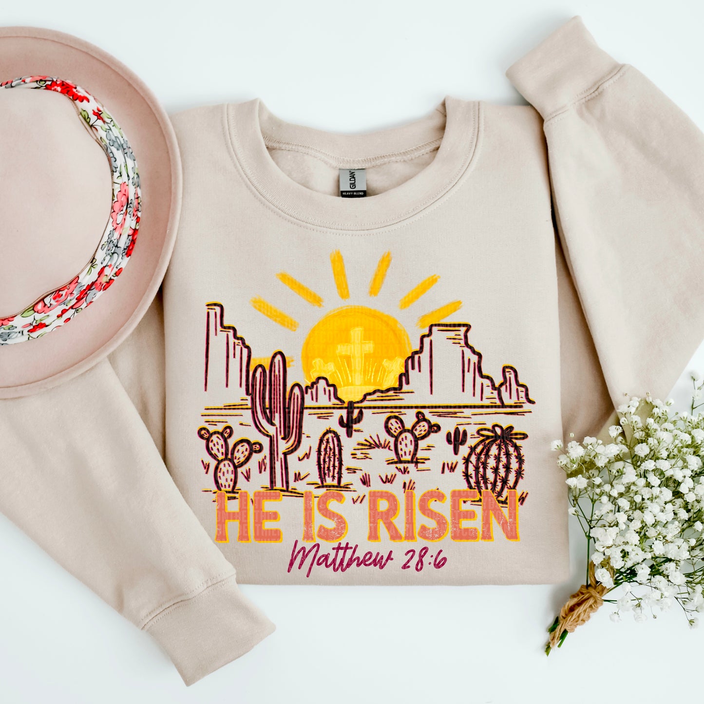 He is Risen- DTF Transfer