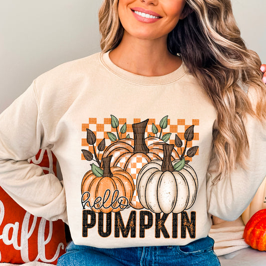 Hello Pumpkin-DTF Transfers